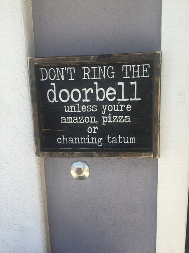 Don't Ring the Doorbell