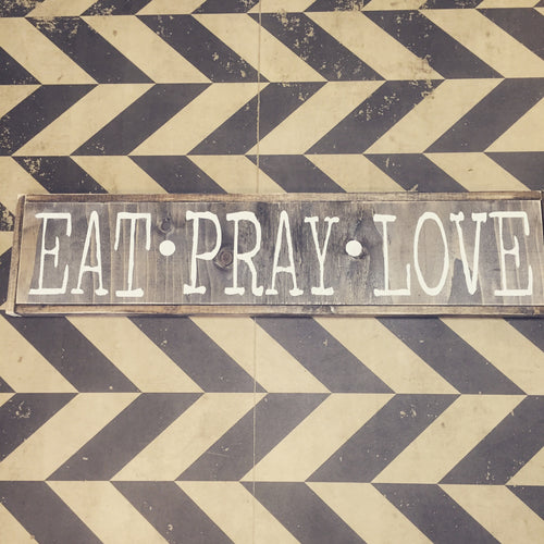 Eat Pray Love - Hortizontal