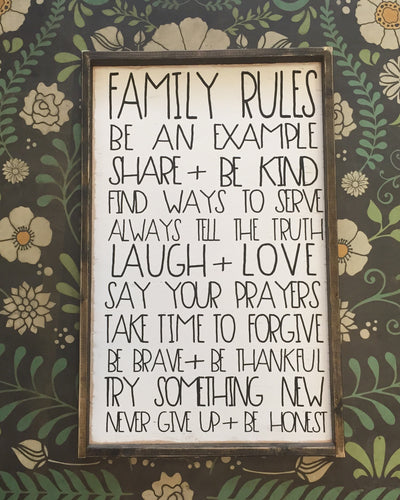 Family Rules