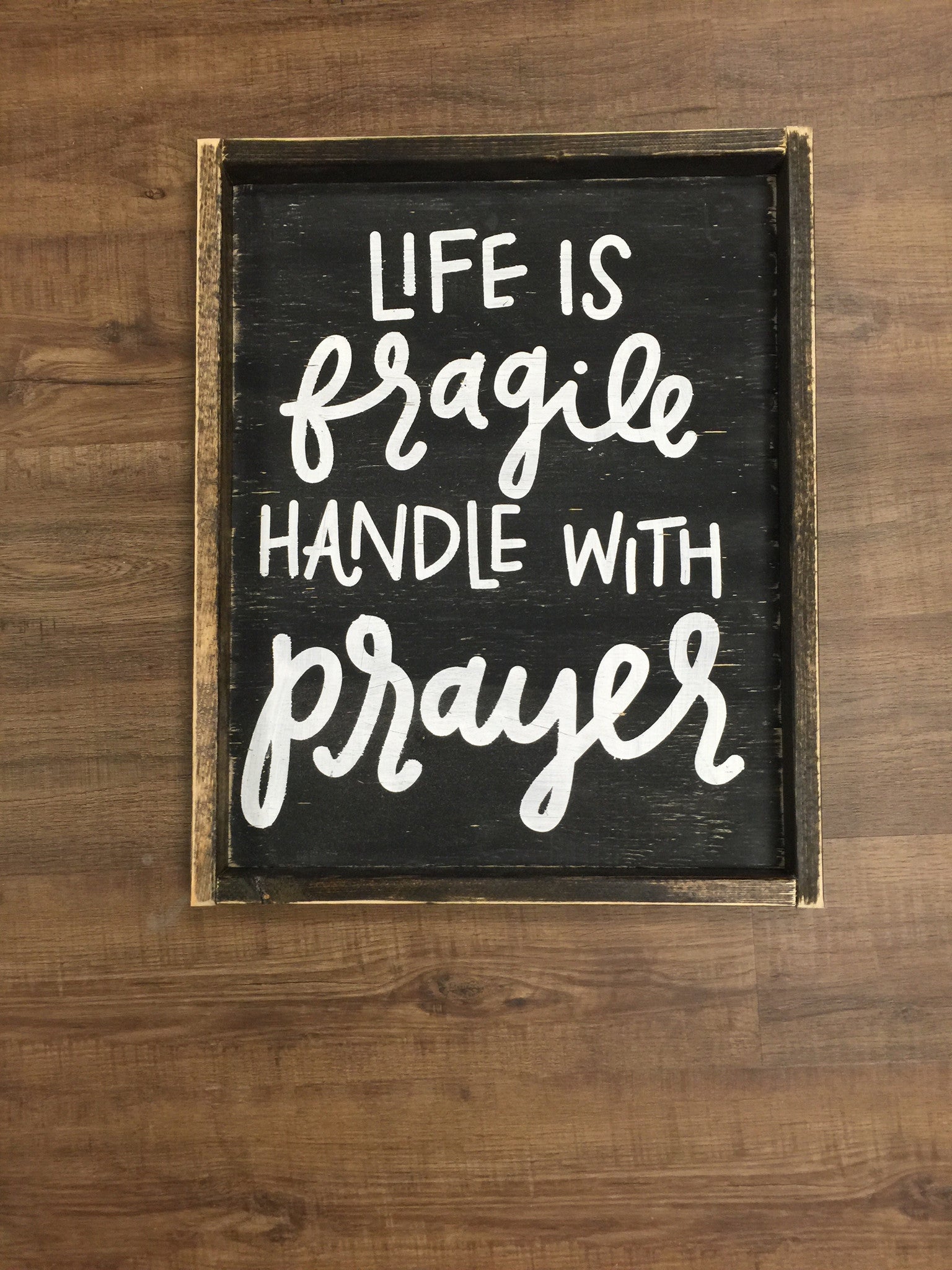 Handle with prayer' Sticker