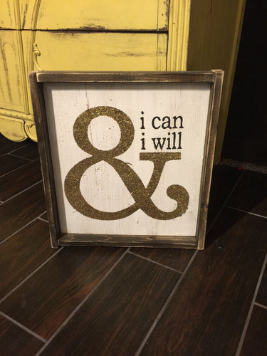 I Can & I Will