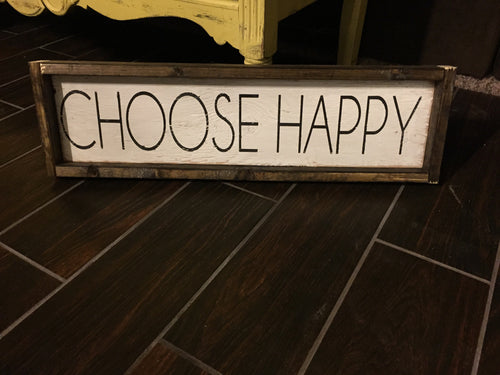 Choose Happy - Block