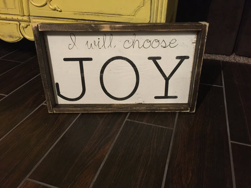 I Will Choose Joy