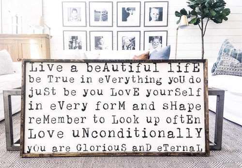 Live A Beautiful Life