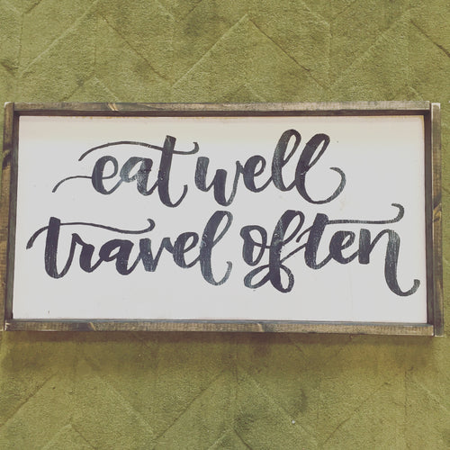 Eat Well Travel Often